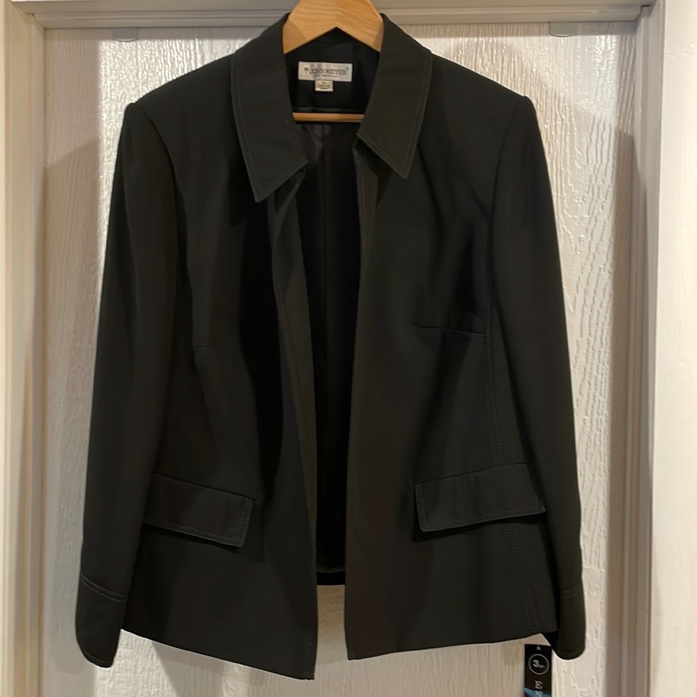 NWT John Meyer Black Jacket Blazer 18W